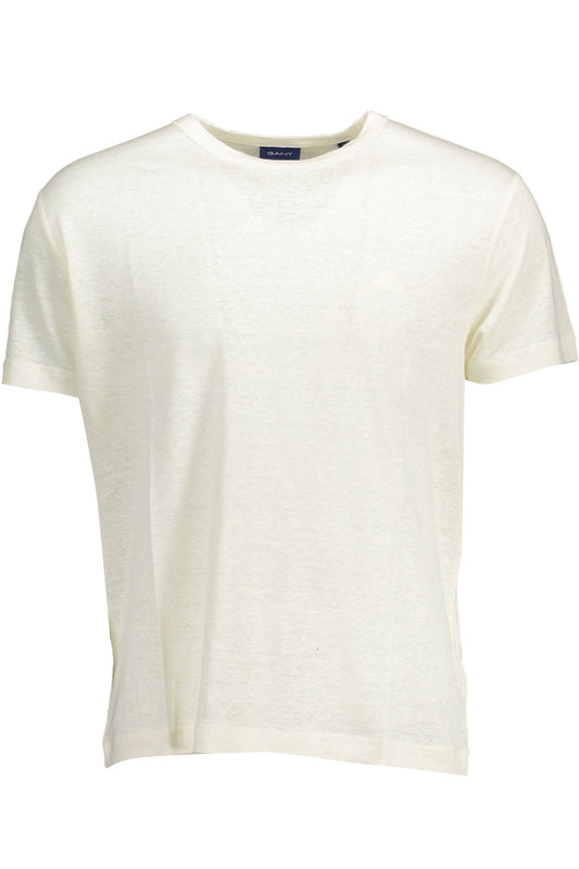 GANT T-SHIRT MANICHE CORTE UOMO BIANCO