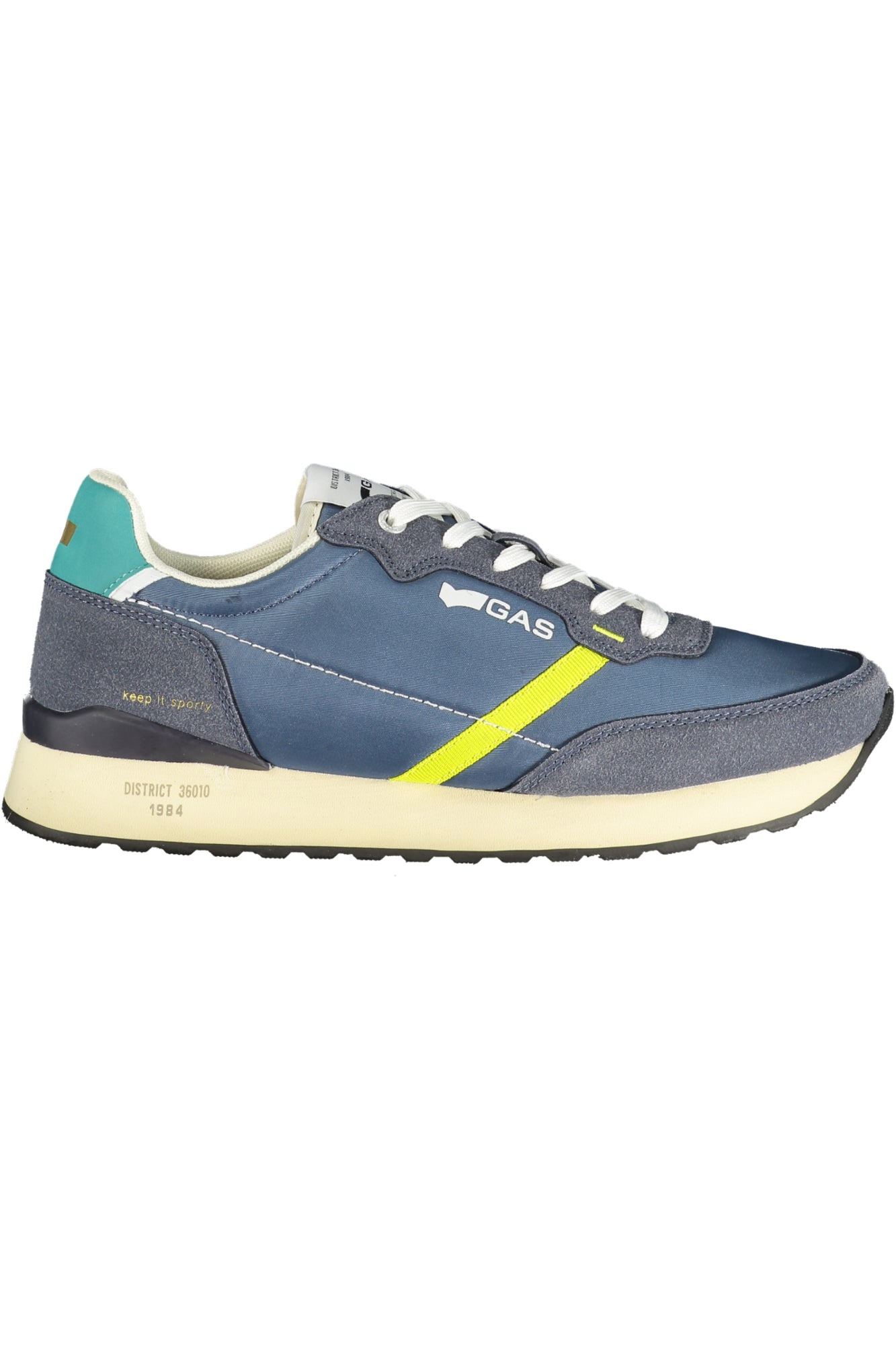 GAS CALZATURA SPORTIVA UOMO BLU