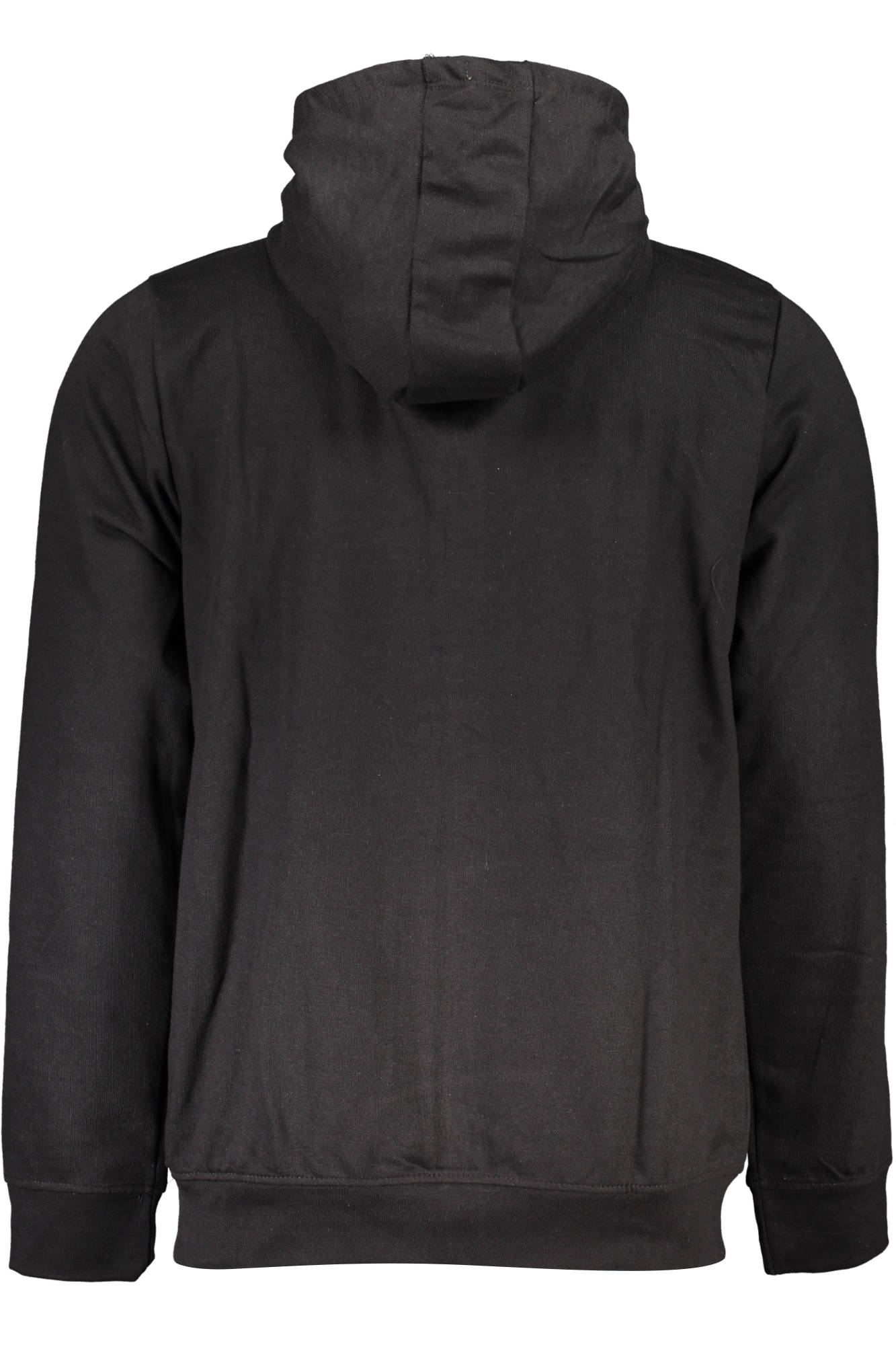 GIAN MARCO VENTURI FELPA CON ZIP UOMO NERO