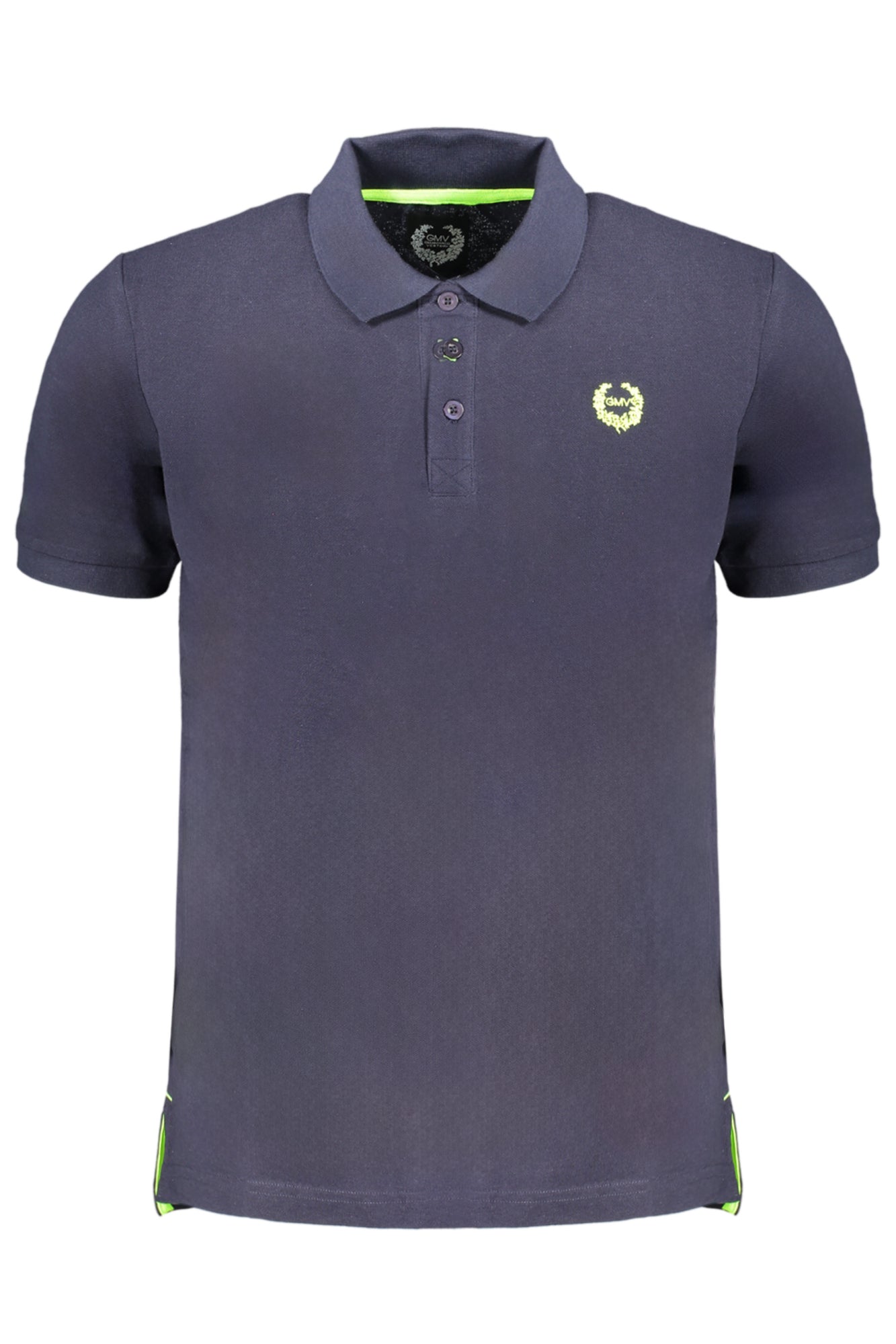 GIAN MARCO VENTURI POLO MANICHE CORTE UOMO BLU