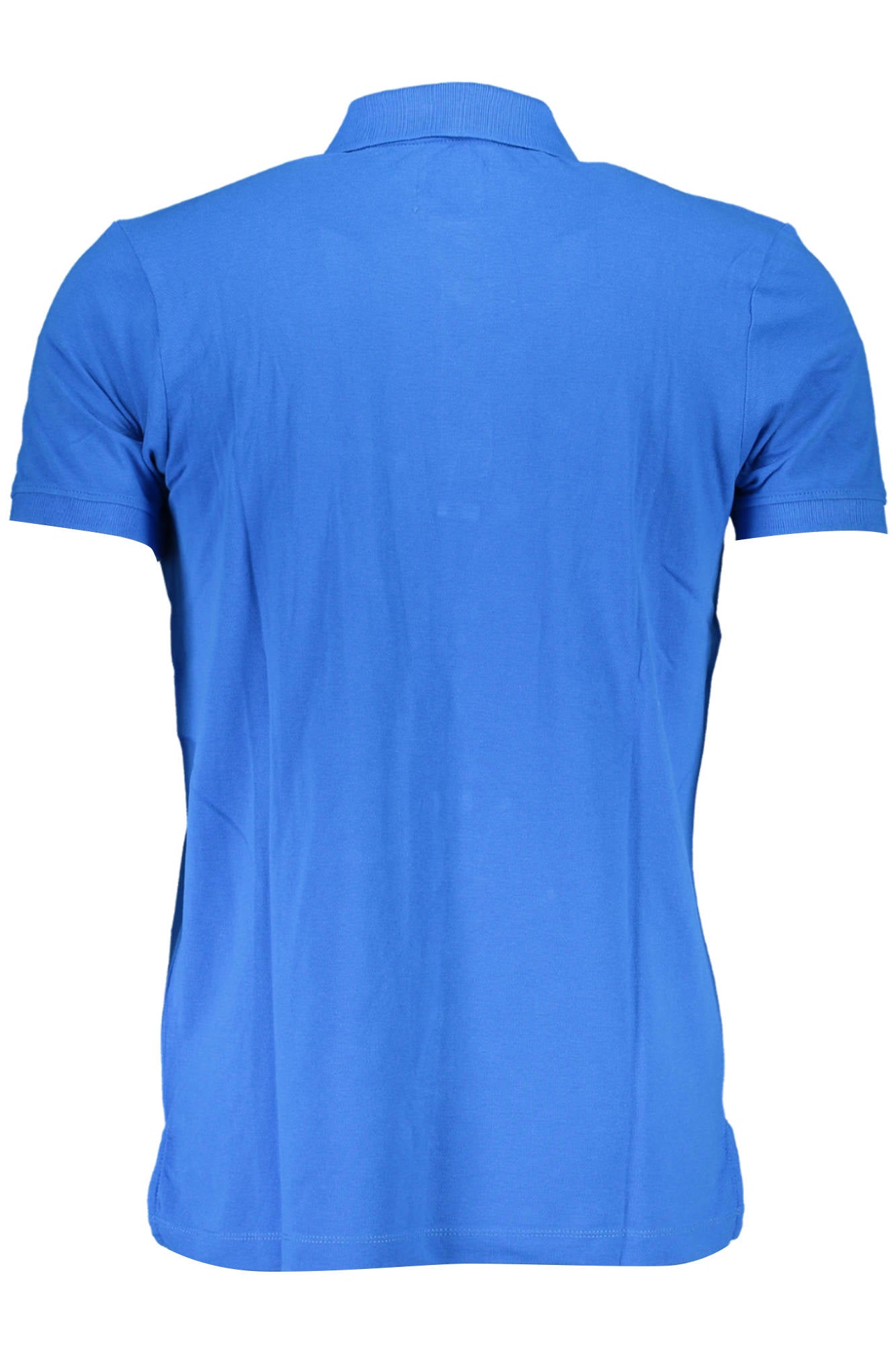 GIAN MARCO VENTURI POLO MANICHE CORTE UOMO BLU
