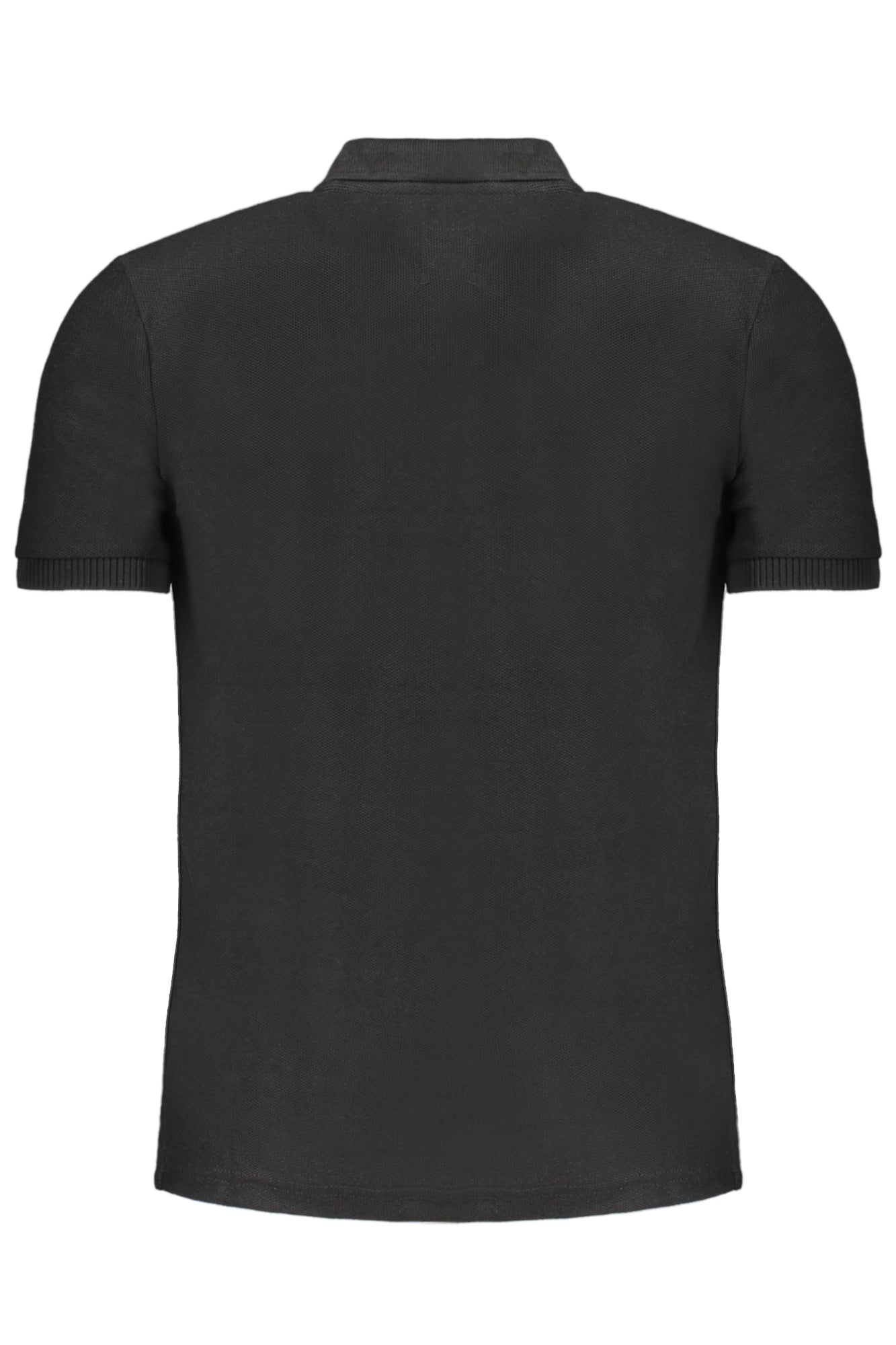 GIAN MARCO VENTURI POLO MANICHE CORTE UOMO NERO