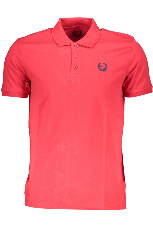 GIAN MARCO VENTURI POLO MANICHE CORTE UOMO ROSSO