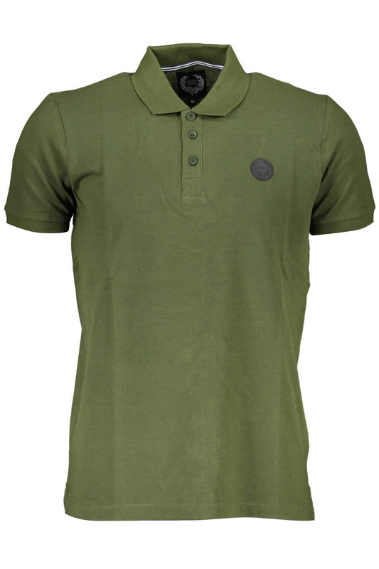 GIAN MARCO VENTURI POLO MANICHE CORTE UOMO VERDE