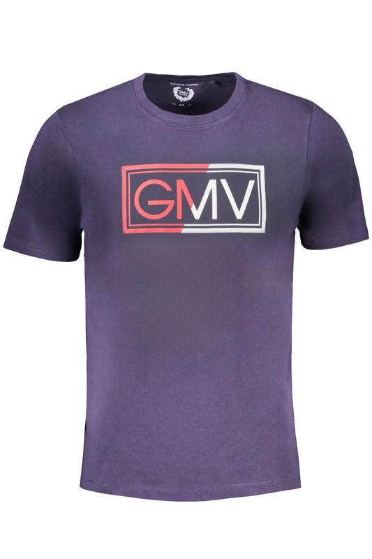 GIAN MARCO VENTURI T-SHIRT MANICHE CORTE UOMO BLU