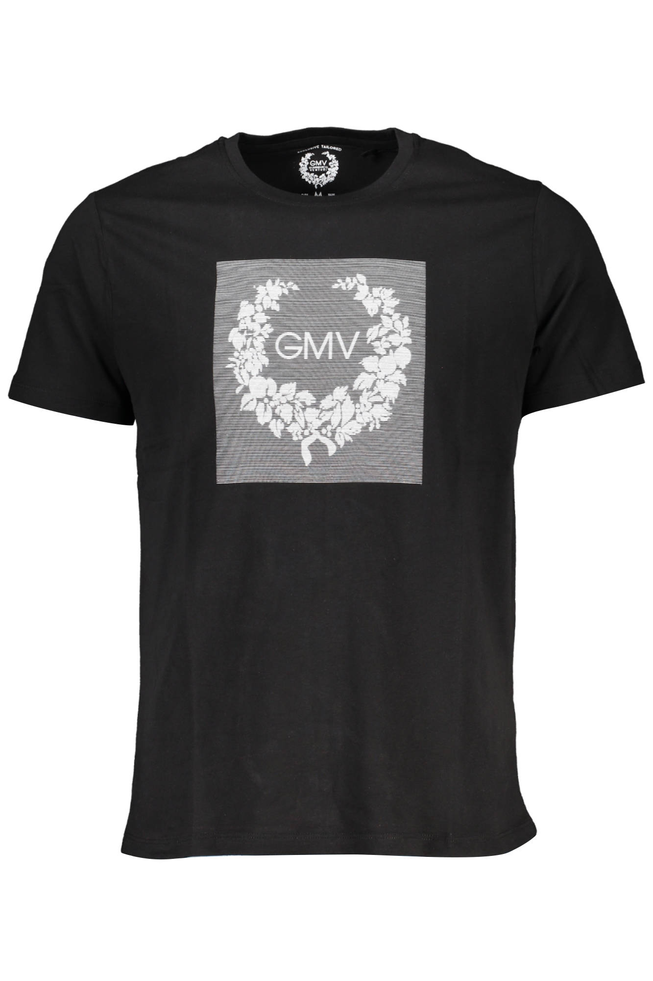 GIAN MARCO VENTURI T-SHIRT MANICHE CORTE UOMO NERO