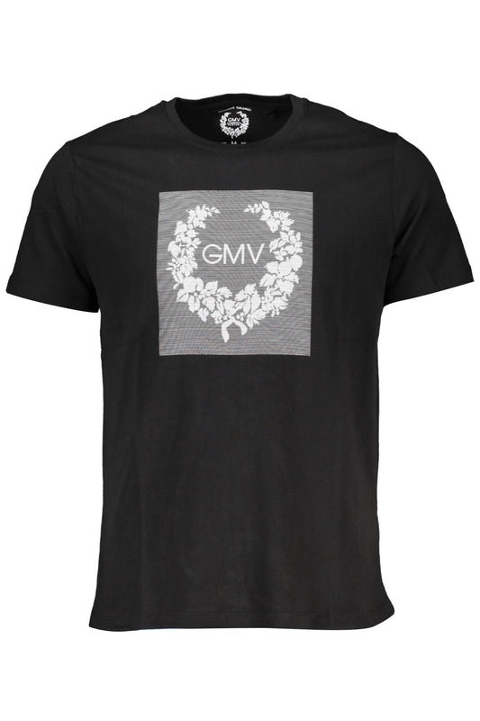 GIAN MARCO VENTURI T-SHIRT MANICHE CORTE UOMO NERO