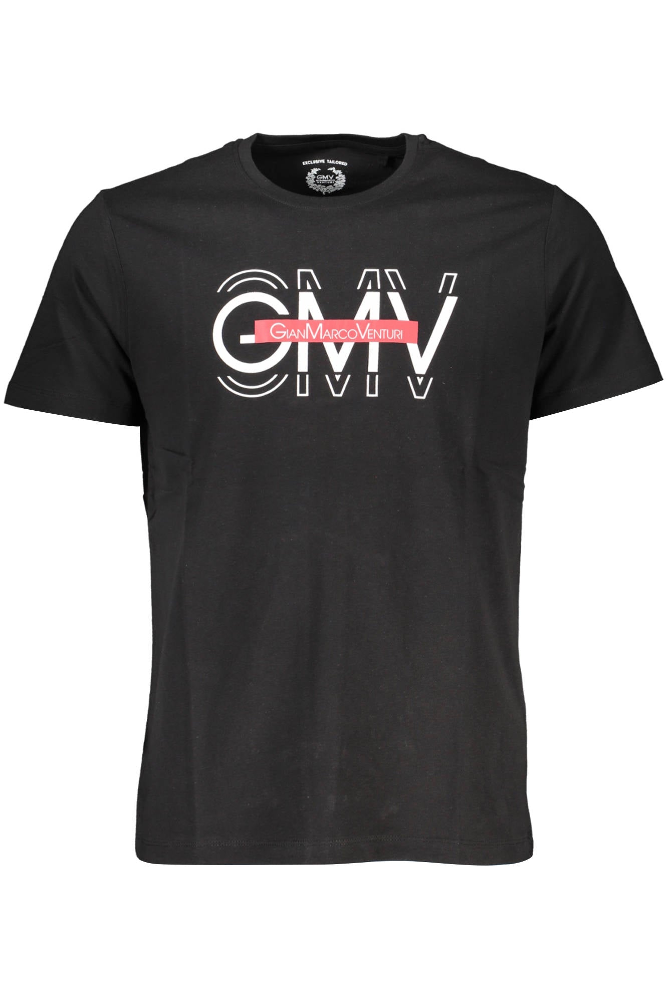 GIAN MARCO VENTURI T-SHIRT MANICHE CORTE UOMO NERO