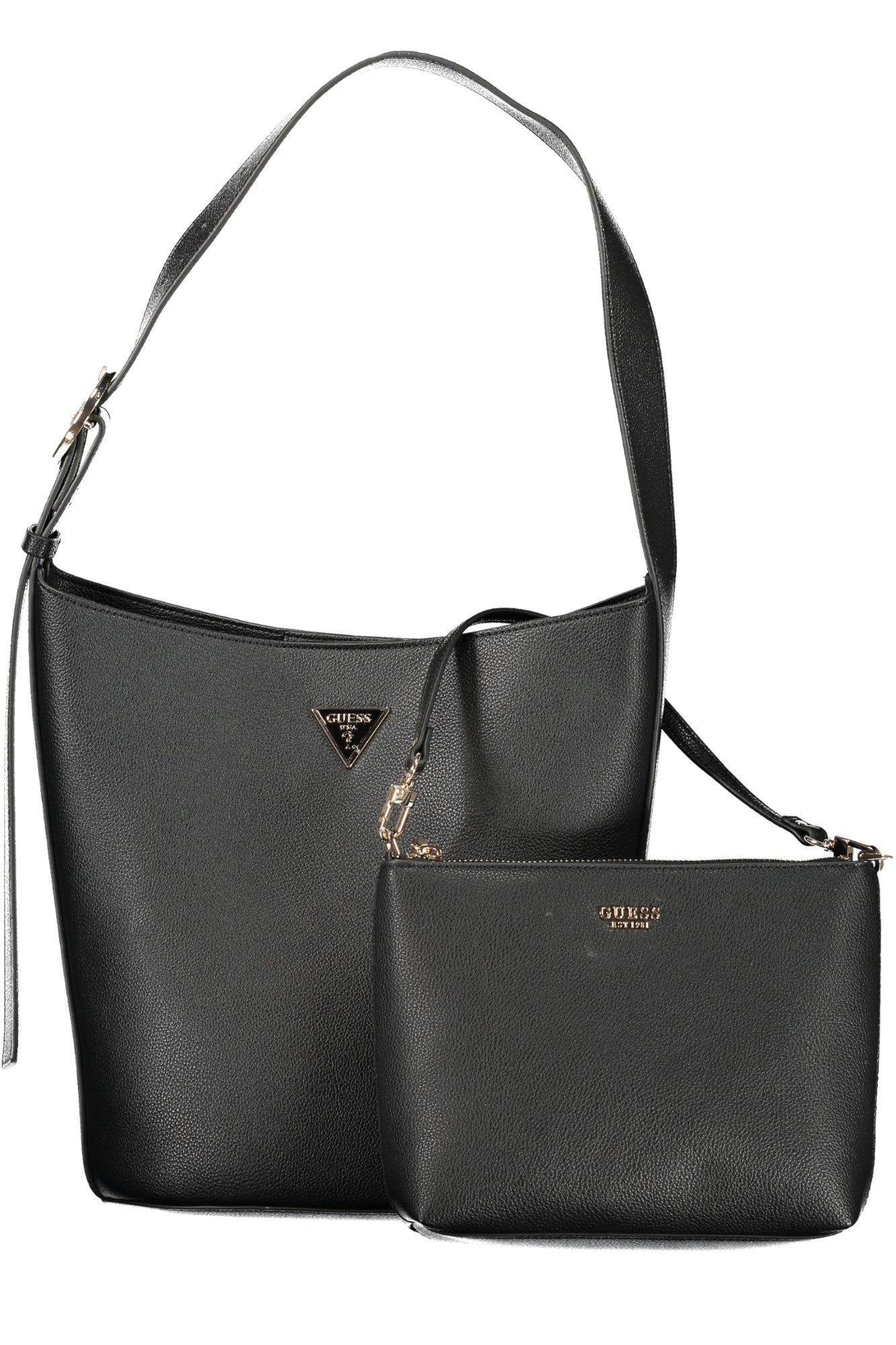 GUESS JEANS BORSA DONNA NERO