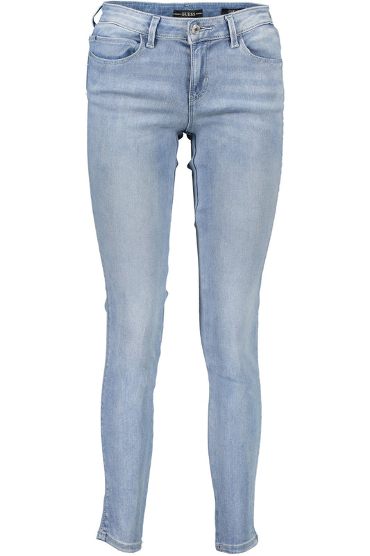 GUESS JEANS JEANS DENIM DONNA AZZURRO