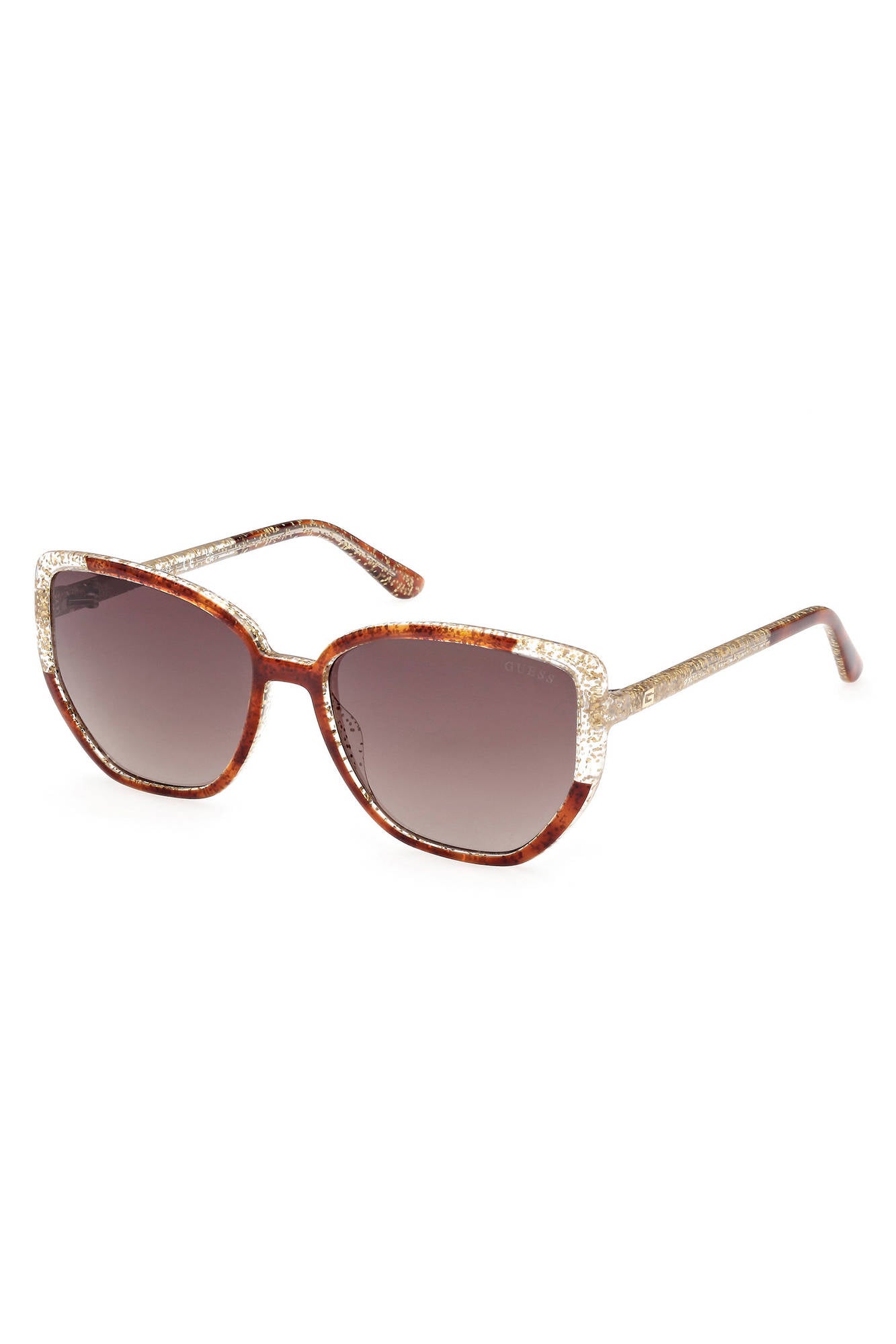 GUESS JEANS OCCHIALE DA SOLE DONNA MARRONE