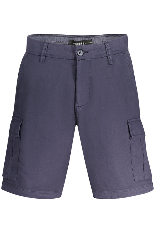 GUESS JEANS PANTALONE BERMUDA UOMO BLU