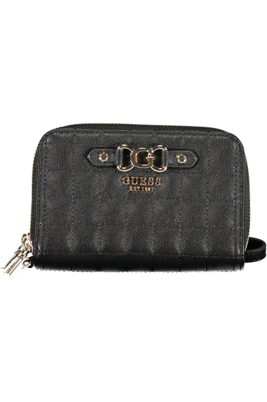 GUESS JEANS PORTAFOGLIO DONNA NERO
