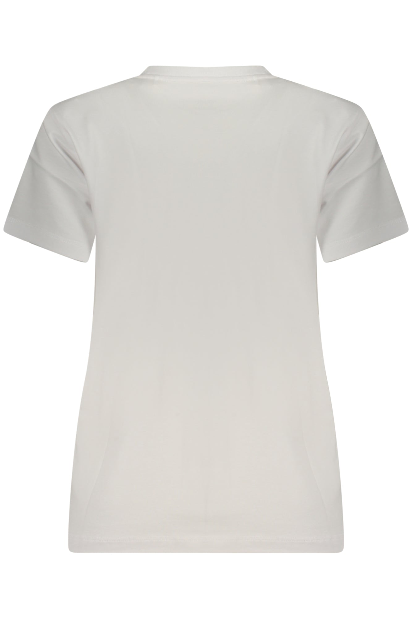 GUESS JEANS T-SHIRT MANICHE CORTE DONNA BIANCO