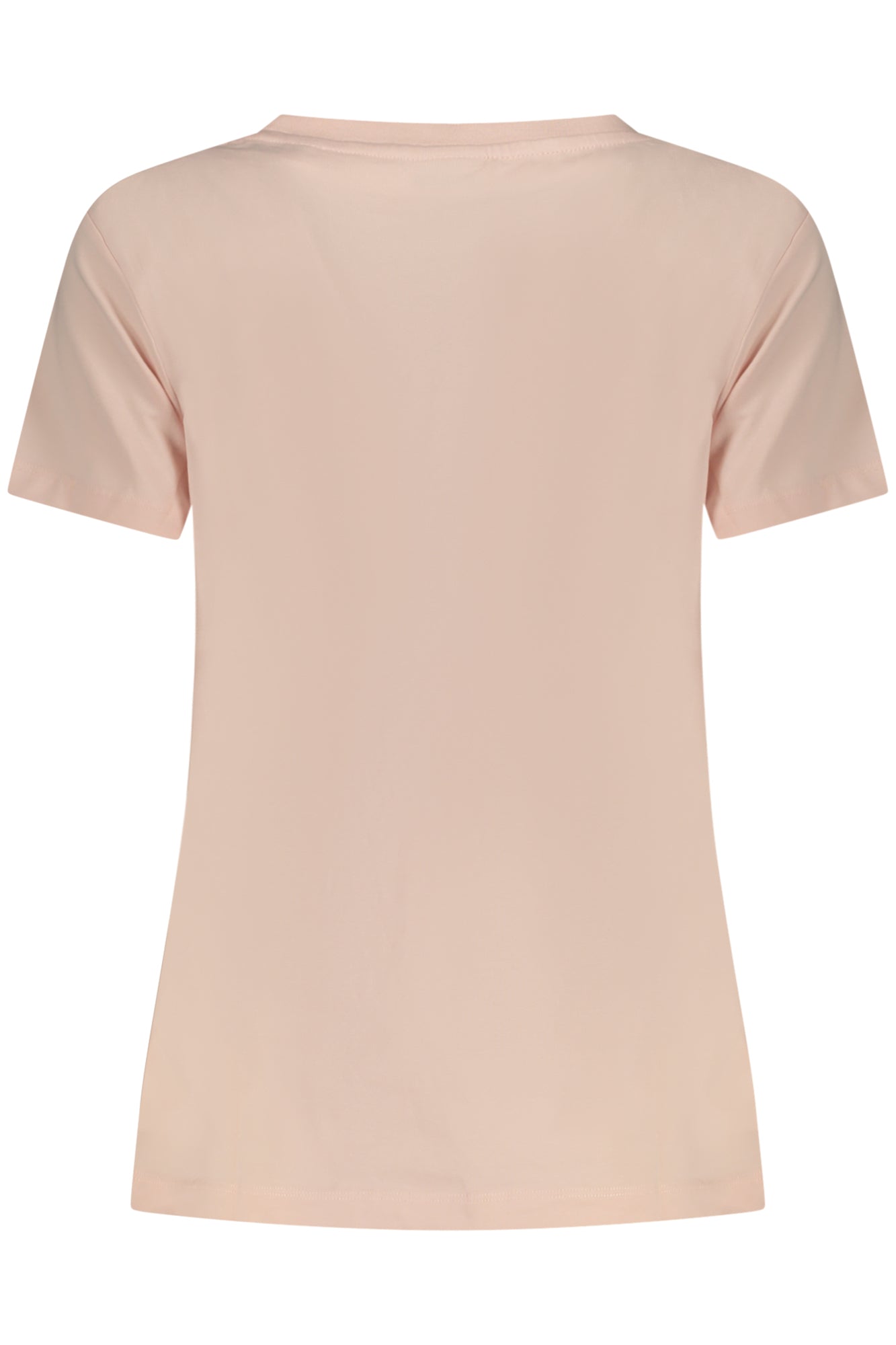 GUESS JEANS T-SHIRT MANICHE CORTE DONNA ROSA