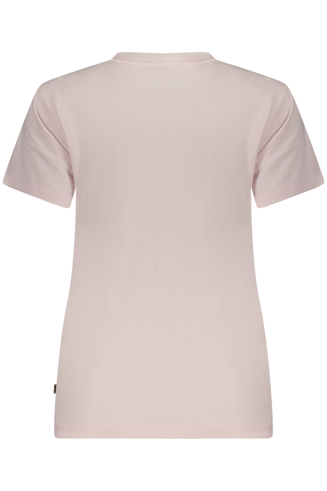 GUESS JEANS T-SHIRT MANICHE CORTE DONNA ROSA