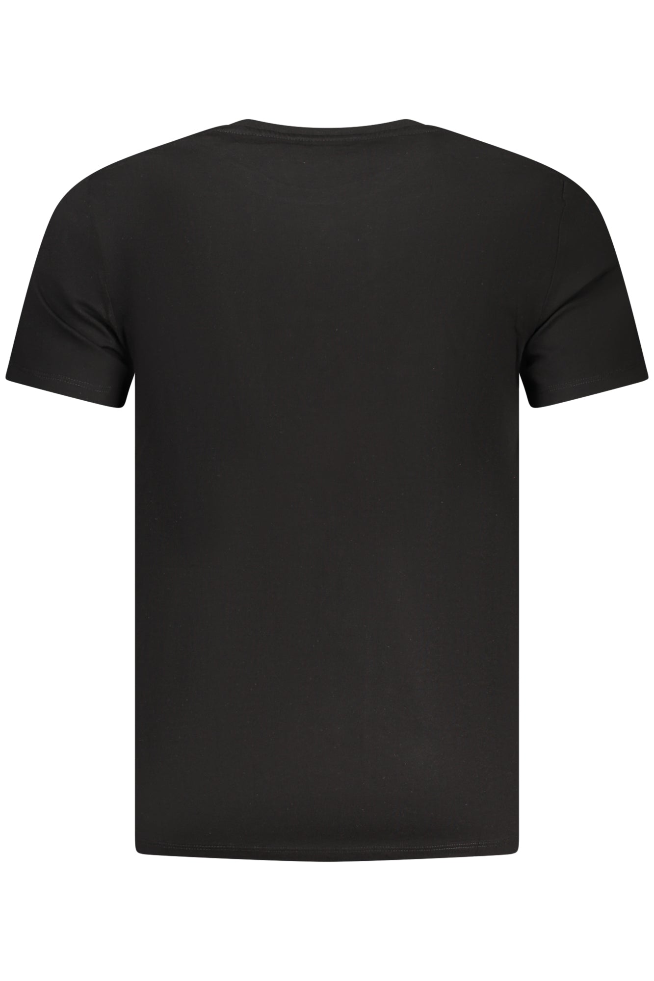 GUESS JEANS T-SHIRT MANICHE CORTE UOMO NERO