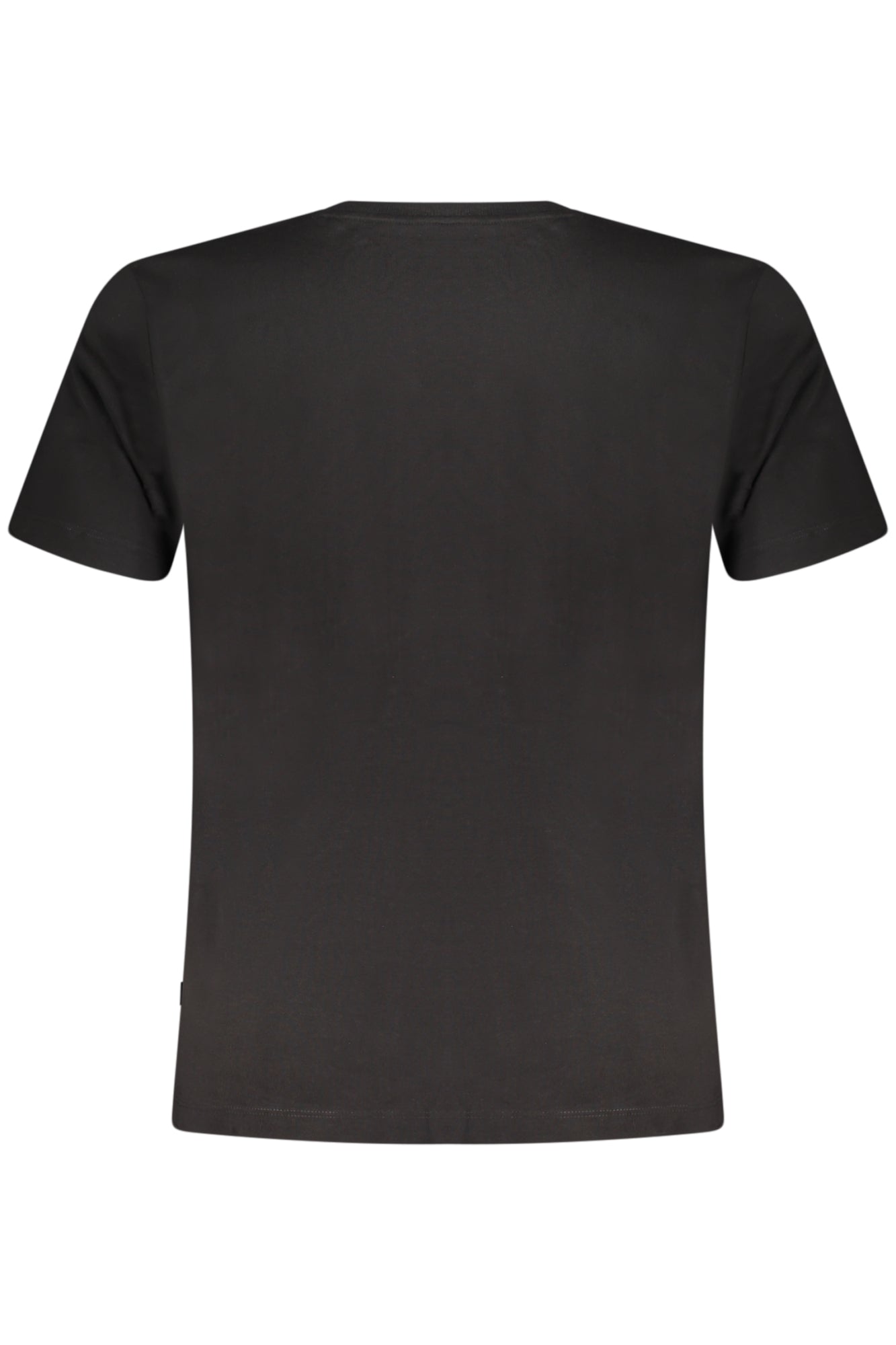 GUESS JEANS T-SHIRT MANICHE CORTE UOMO NERO