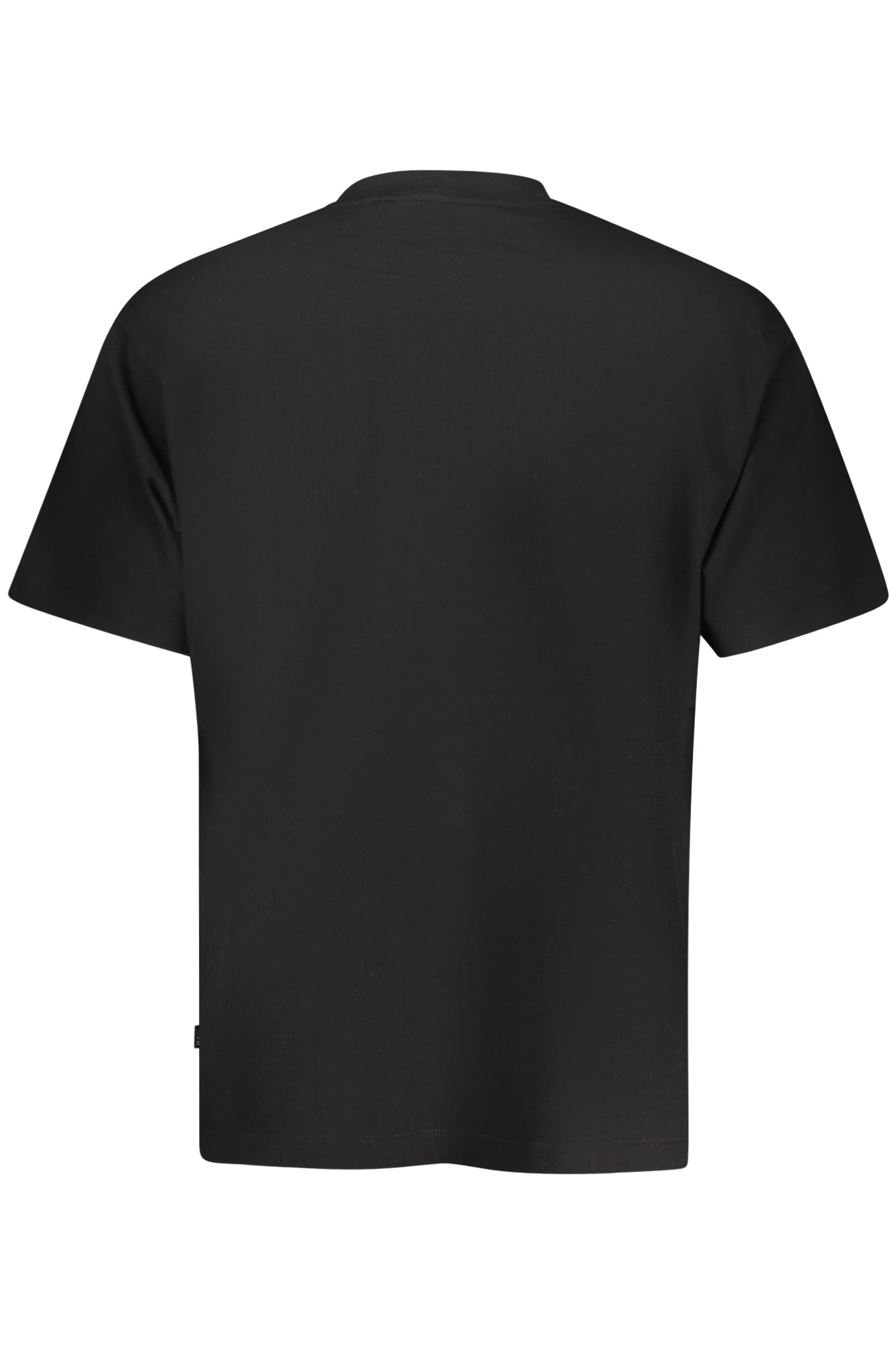 GUESS JEANS T-SHIRT MANICHE CORTE UOMO NERO