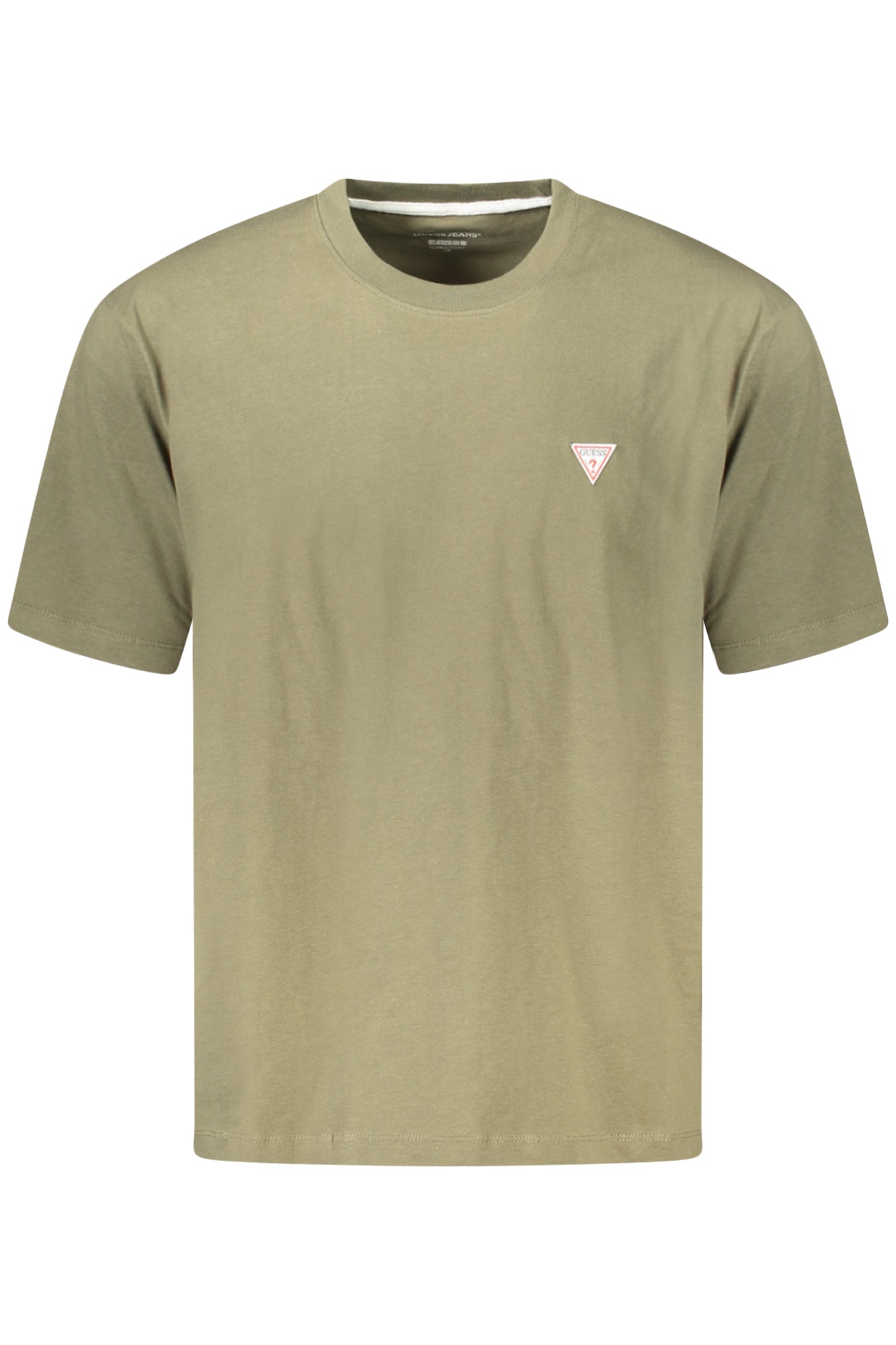 GUESS JEANS T-SHIRT MANICHE CORTE UOMO VERDE