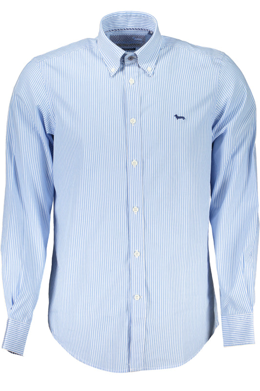HARMONT & BLAINE CAMICIA MANICHE LUNGHE UOMO AZZURRO