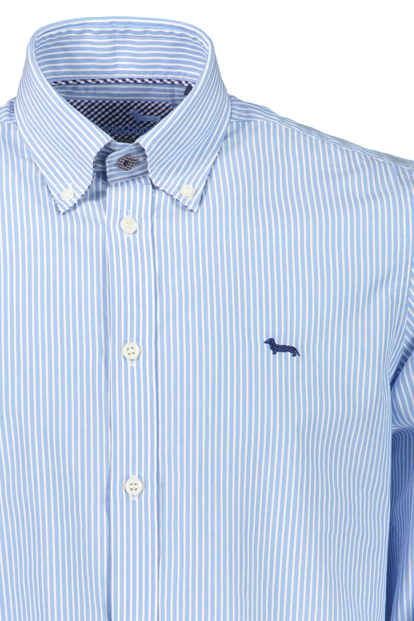 HARMONT & BLAINE CAMICIA MANICHE LUNGHE UOMO AZZURRO