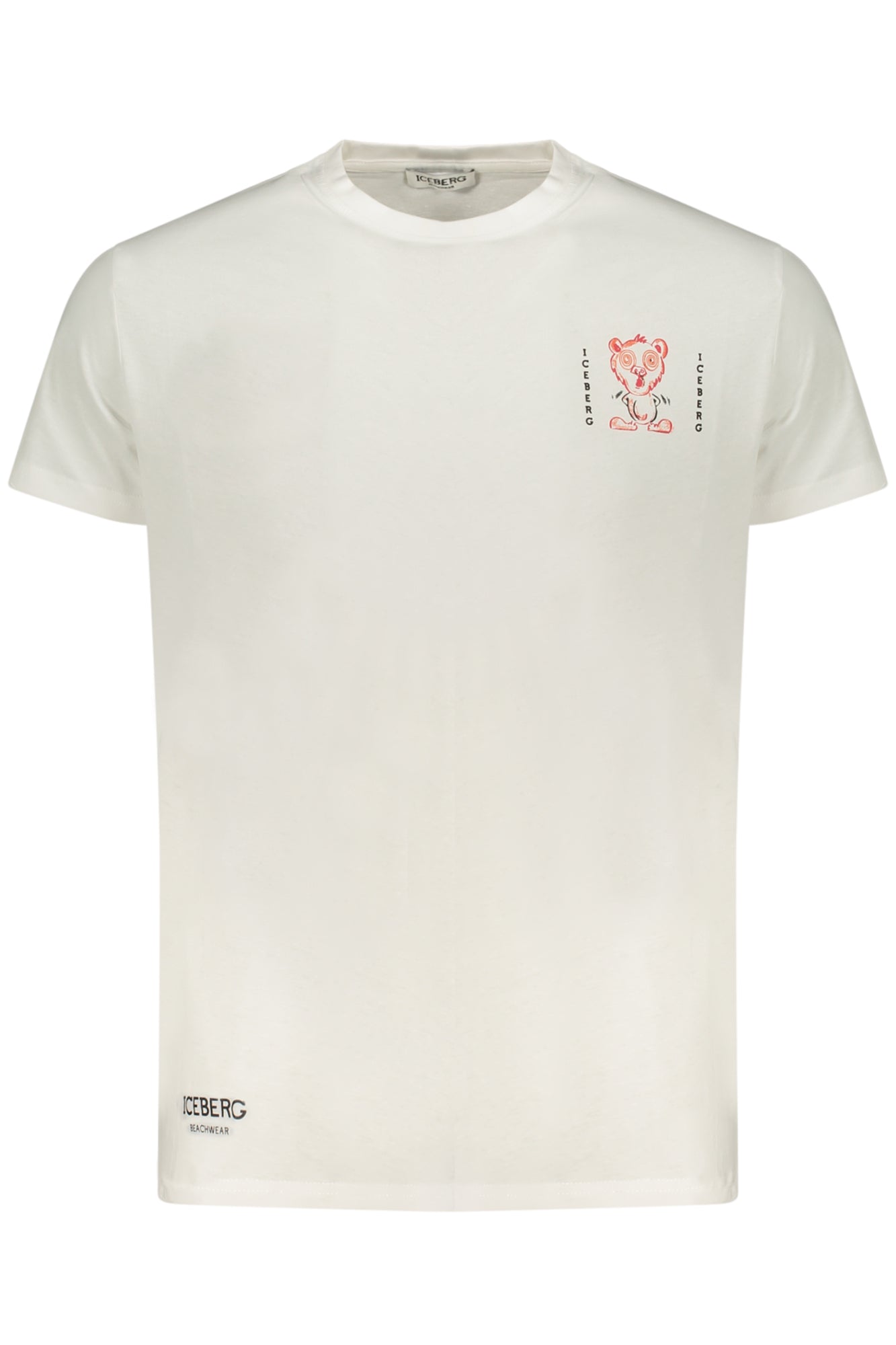 ICEBERG T-SHIRT MANICHE CORTE UOMO BIANCO