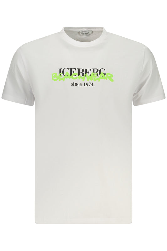ICEBERG T-SHIRT MANICHE CORTE UOMO BIANCO