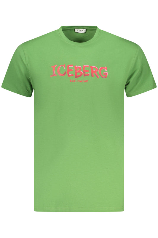 ICEBERG T-SHIRT MANICHE CORTE UOMO VERDE
