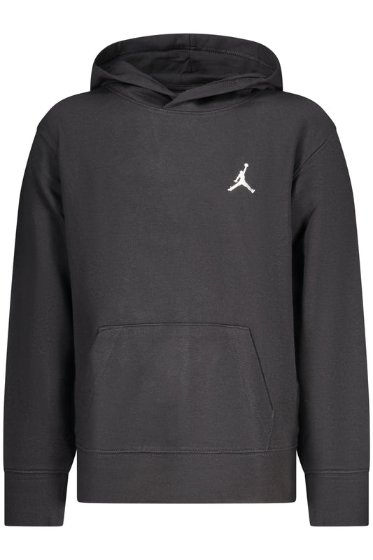 JORDAN FELPA CON ZIP BAMBINO NERO