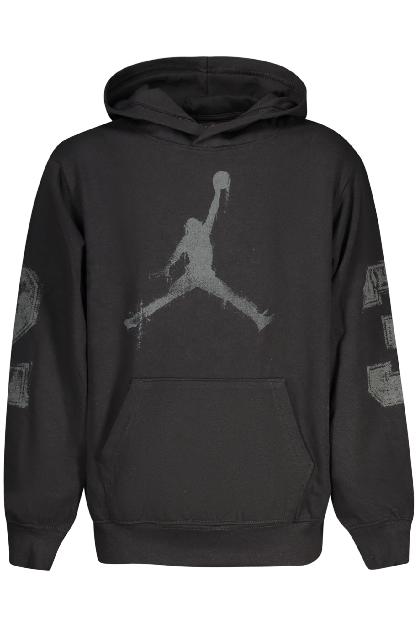JORDAN FELPA SENZA ZIP BAMBINO NERO