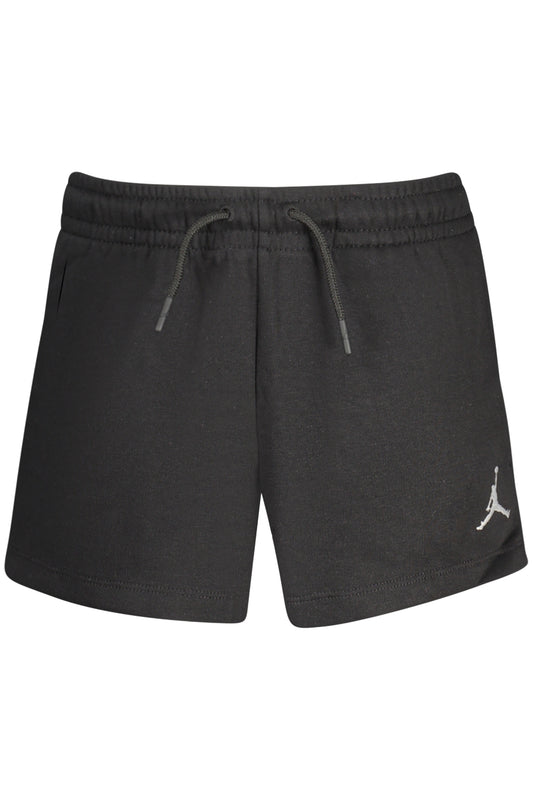 JORDAN PANTALONE SHORT BAMBINA NERO