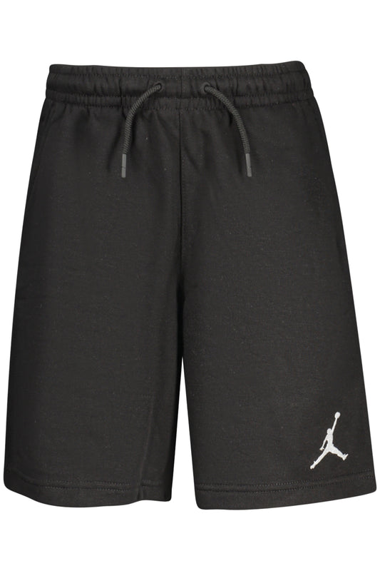 JORDAN PANTALONE TUTA CORTO BAMBINO NERO
