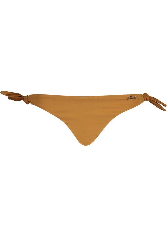 KARL LAGERFELD BEACHWEAR COSTUME PARTE SOTTO DONNA MARRONE