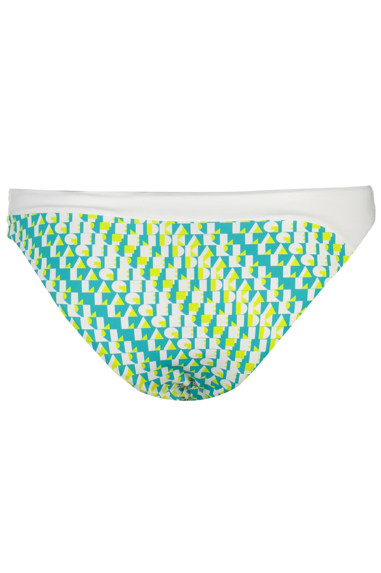 KARL LAGERFELD BEACHWEAR COSTUME PARTE SOTTO DONNA VERDE