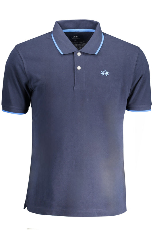LA MARTINA POLO MANICHE CORTE UOMO BLU