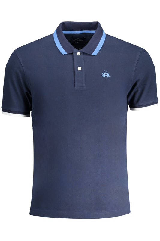 LA MARTINA POLO MANICHE CORTE UOMO BLU