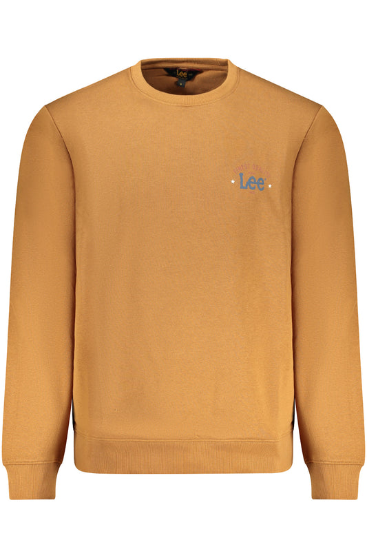 LEE FELPA SENZA ZIP UOMO MARRONE