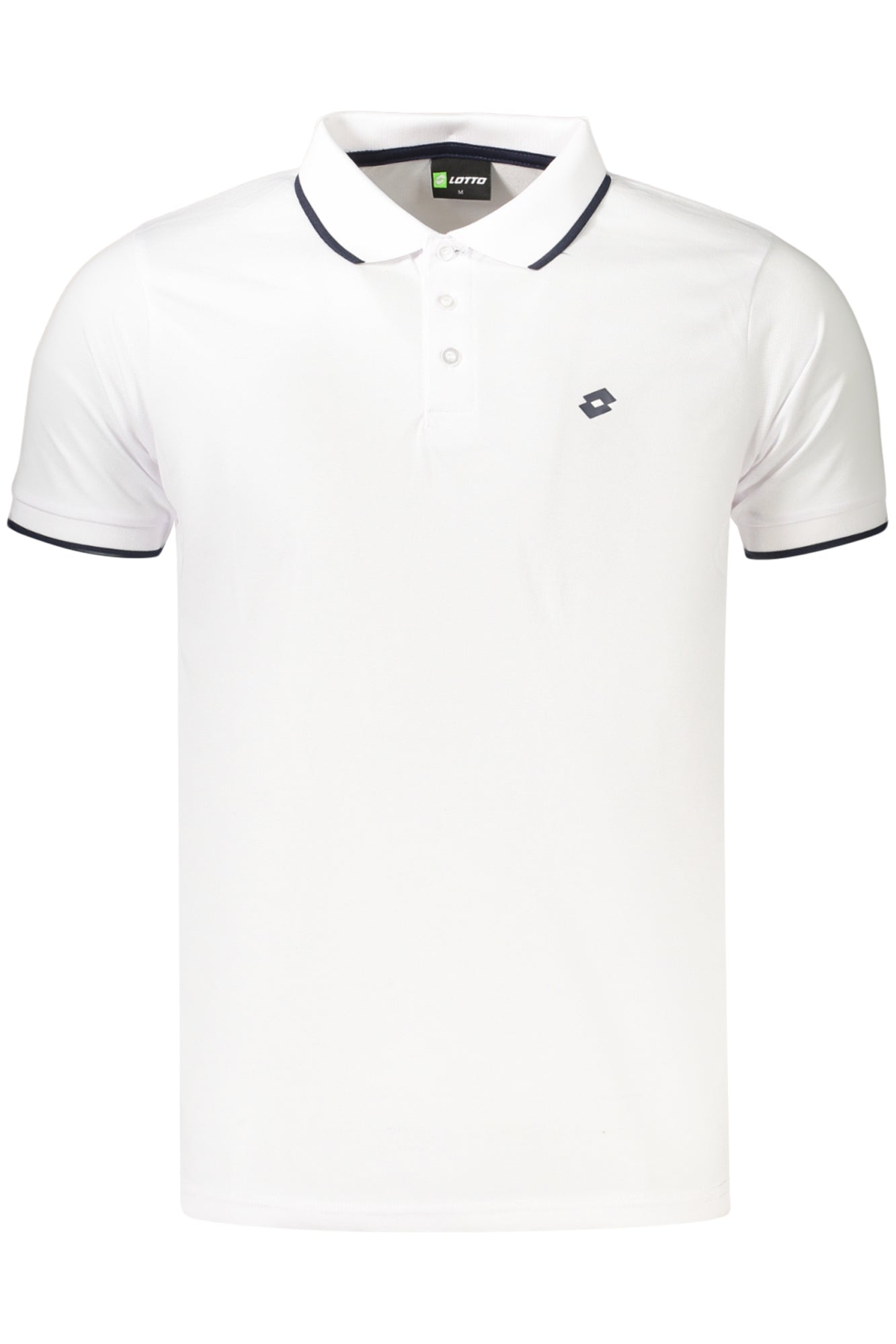 LOTTO POLO MANICHE CORTE UOMO BIANCO