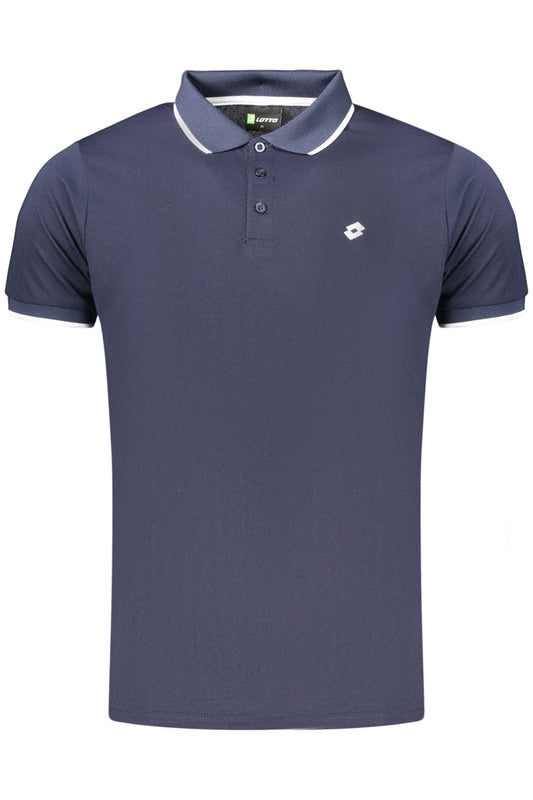 LOTTO POLO MANICHE CORTE UOMO BLU