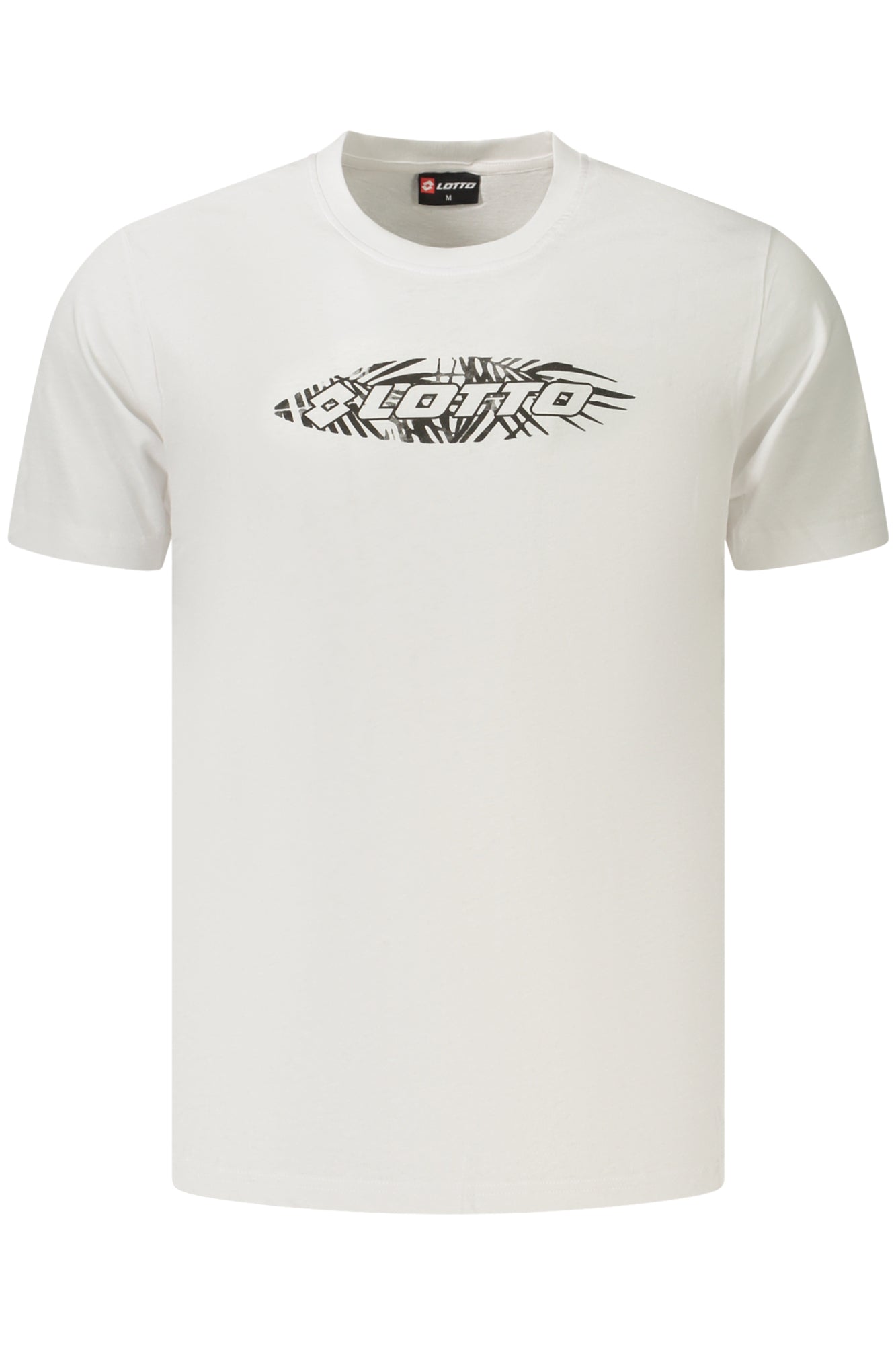 LOTTO T-SHIRT MANICHE CORTE UOMO BIANCO