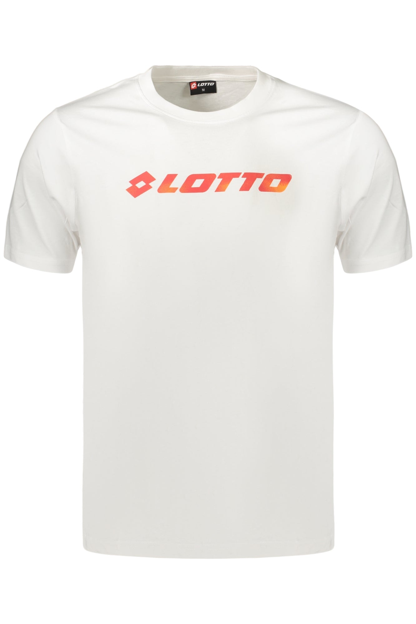 LOTTO T-SHIRT MANICHE CORTE UOMO BIANCO