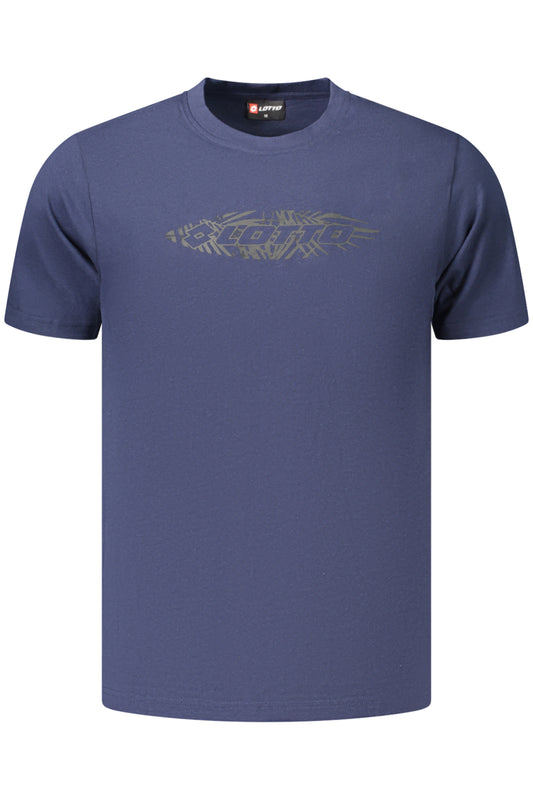 LOTTO T-SHIRT MANICHE CORTE UOMO BLU
