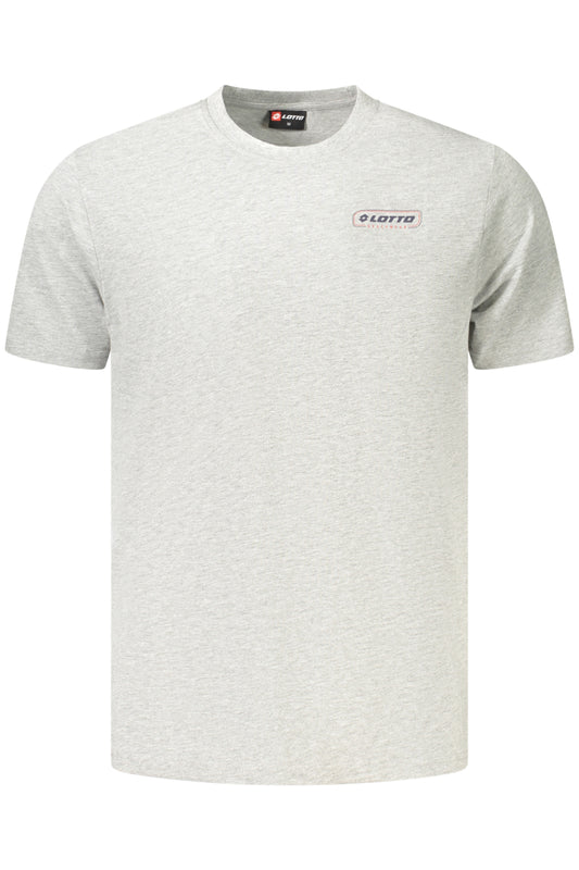 LOTTO T-SHIRT MANICHE CORTE UOMO GRIGIO