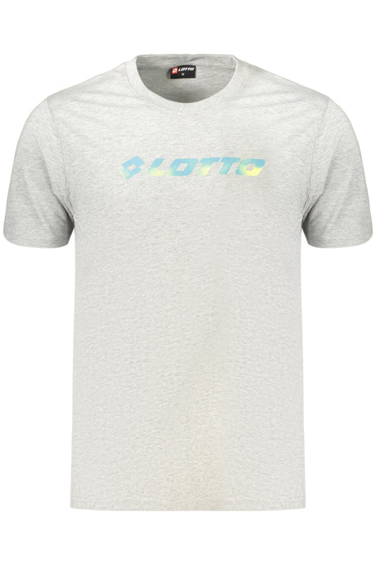 LOTTO T-SHIRT MANICHE CORTE UOMO GRIGIO