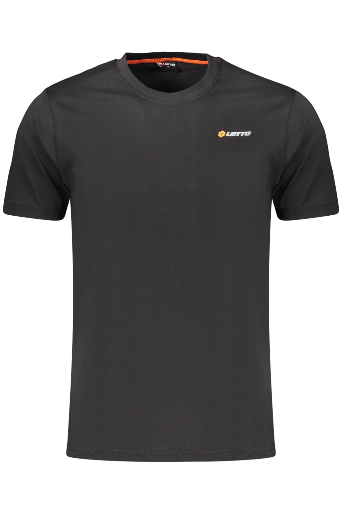 LOTTO T-SHIRT MANICHE CORTE UOMO NERO