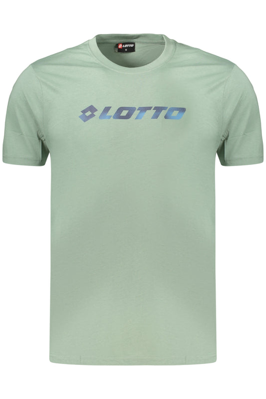 LOTTO T-SHIRT MANICHE CORTE UOMO VERDE