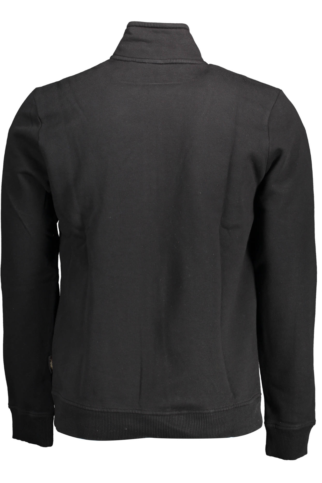 NAPAPIJRI FELPA CON ZIP UOMO NERO