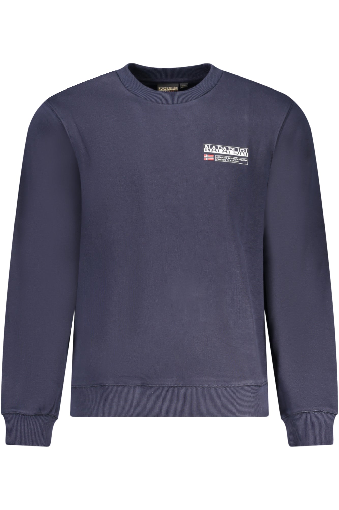 NAPAPIJRI FELPA SENZA ZIP UOMO BLU