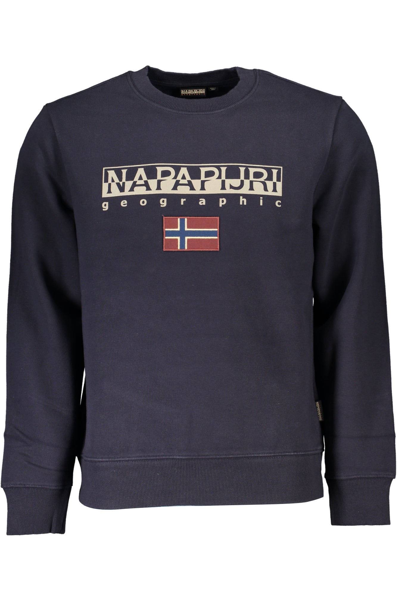 NAPAPIJRI FELPA SENZA ZIP UOMO BLU